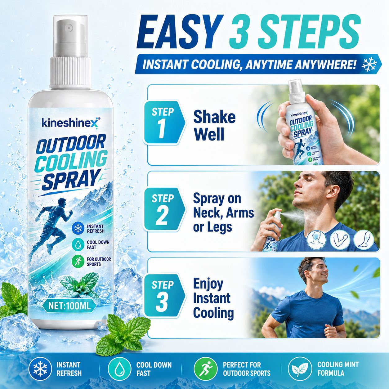 Spray chłodzący do użytku na z – Misting Bottle Fine recenzja i cena
