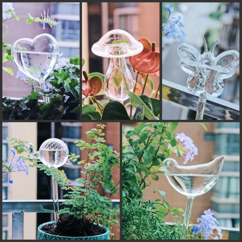 Kreatywne szklane kwiaty do ro – Self Watering Insert recenzja i cena